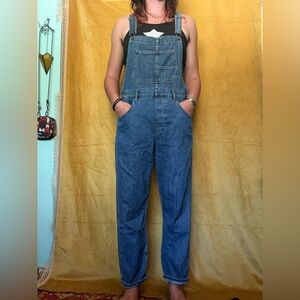 Free people denim overalls